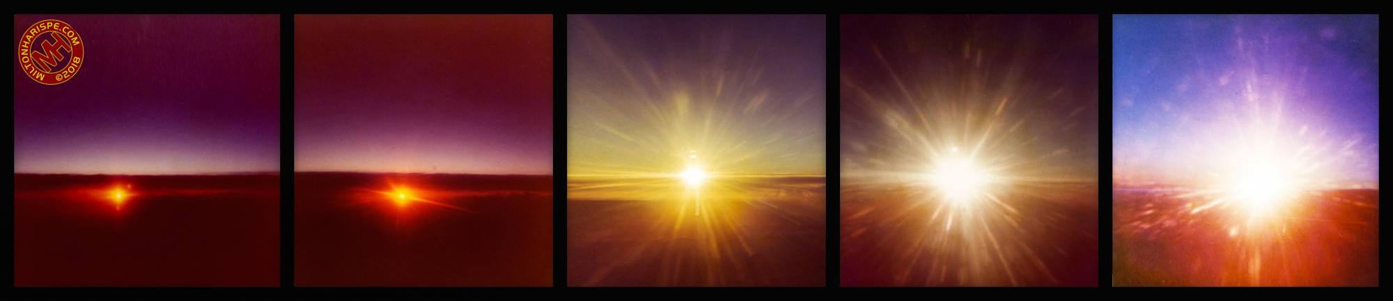 Sunrise At Cruise Level From A 707